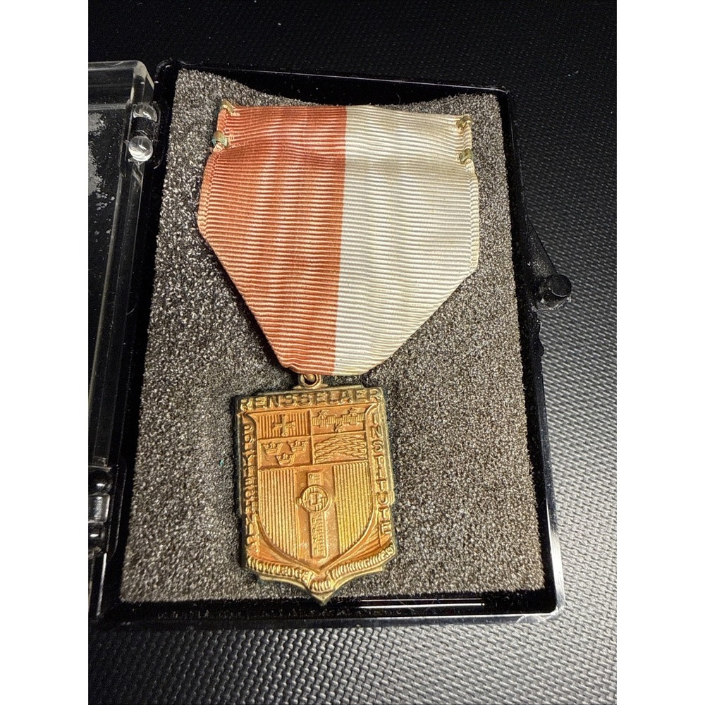 RPI Medal Dieges & Clust Rensselaer Polytechnic Institute Award 10k Gold Filled